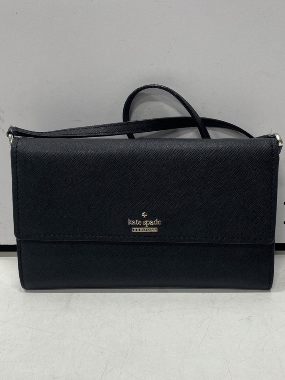 Navy Blue Kate Spade Cameron Street Leather Wallet/Purse/Clutch EUC